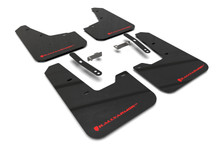 Rally Armor 23-25 Kia Niro SG2 Black UR Mud Flap Red Logo - MF21-UR-BLK-RD