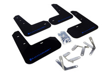 Rally Armor 13-17 Subaru BRZ/Toyota FR-S Black UR Mud Flap w/Blue Logo - MF23-UR-BLK/BL