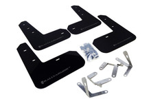Rally Armor 13-17 Subaru BRZ/Toyota FR-S Black UR Mud Flap w/Grey Logo - MF23-UR-BLK/GRY