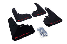 Rally Armor 05-09 Subaru Legacy / Outback Black UR Mud Flap w/Red Logo - MF4-UR-BLK/RD