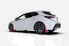 Rally Armor 18-23 Subaru Crosstrek Pink Mud Flap BCE Logo - MF46-BCE22-PK/BLK