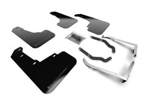 Rally Armor 18-23 Subaru Crosstrek Black UR Mud Flap w/Grey Logo - MF46-LTUR-BLK/GRY
