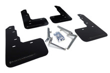 Rally Armor 17-22 Honda Civic Type R Black UR Mud Flap w/Dark Grey Logo - MF47-UR-BLK/DGRY