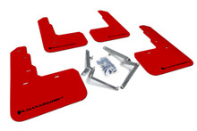Rally Armor 17-22 Honda Civic Type R Red UR Mud Flap w/Black Logo - MF47-UR-RD/BLK