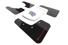 Rally Armor 18-25 Subaru Ascent Black UR Mud Flap w/Red Logo - MF49-UR-BLK/RD