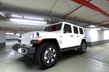 Rally Armor 18-25 Jeep JL Wrangler Red UR Mud Flap w/Black Logo - MF54-UR-RD/BLK