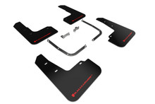 Rally Armor 19-21 Hyundai Veloster Turbo/2.0/R-Spec Black UR Mud Flap w/Red Logo - MF58-UR-BLK/RD