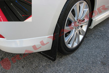 Rally Armor 08-10 Subaru WRX / 08-11 Impreza 2.5i (Hatch/Sedan) Black UR Mud Flap w/Silver Logo - MF6-UR-BLK/SIL