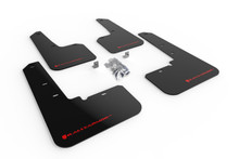 Rally Armor 20-25 Subaru Outback Black UR Mud Flap w/Red Logo - MF66-UR-BLK/RD