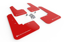 Rally Armor 20-25 Subaru Outback Red UR Mud Flap w/White Logo - MF66-UR-RD/WH