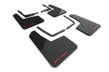 Rally Armor 21-25 Ford F-150 Raptor Gen 3 Black UR Mud Flap w/Red Logo - MF73-UR-BLK-RD