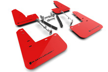 Rally Armor 23-25 Toyota GR Corolla Red UR Mud Flap w/Black Logo - MF89-UR-RD-BLK