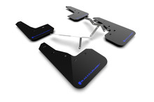 Rally Armor 22-25 Honda Civic/Civic Si/Sport Black UR Mud Flap w/Blue Logo - MF90-UR-BLK/BL
