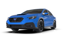 Rally Armor 22-25 Subaru WRX Black UR Mud Flap Altered Font Blue Logo - MF92-UR-BLK/BL-X