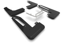 Rally Armor 23-25 Honda Civic Type R Black Mud Flap Grey Logo - MF97-UR-BLK-GRY
