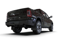 Rally Armor 19-25 Dodge Ram 1500 Rebel Black UR Mud Flap w/Dark Grey Logo - MF98-UR-BLK-DGRY