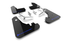 Rally Armor 22-25 Subaru BRZ / Toyota GR86 Black UR Mud Flap w/Blue Logo - MF99-UR-BLK-BL
