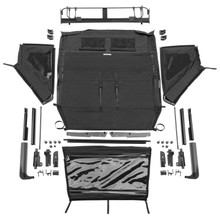 Rampage 2018-2021 Jeep Wrangler JL 4-Door Trailview Fastback - Black Diamond - 139435