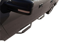 Rampage 1997-2006 Jeep Wrangler(TJ) Side Bar Drop Step Slimline - Black - 26625