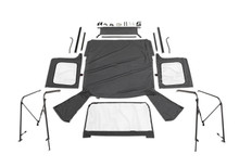 Rampage 86-95 Jeep Wrangler CJ7/YJ Complete Top - Black Diamond - 68035