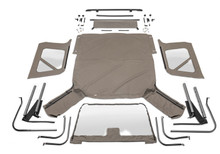 Rampage 1997-2006 Jeep Wrangler(TJ) Complete Top - Khaki - 68736