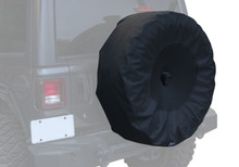 Rampage 2018-2019 Jeep Wrangler(JL) Sport 2-Door Tire Cover w/Camera Slot 30in-32in - Black - 773555