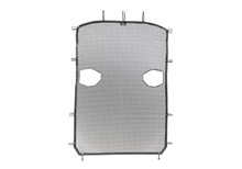Rampage 2018-2019 Jeep Wrangler(JL) Unlimited Sport 4-Door Mesh Shade Top - Extended - Black - 92525