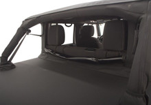 Rampage 2007-2018 Jeep Wrangler(JK) 2-Door Trailview Tonneau Top - Black Diamond - 990235