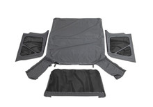 Rampage 1997-2006 Jeep Wrangler(TJ) OEM Replacement Top - Black Denim - 99315