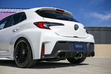 Remark 2023+ Toyota GR Corolla Elite Spec Cat-Back Exhaust w/ Outer Polished & Center Burned TI Tips - RK-C3076T-05