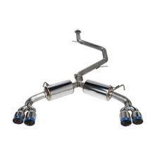 Remark 2019+ Toyota Corolla Hatchback Quad-Exit Cat-Back Exhaust Burnt Stainless Steel - RK-C4063T-01P