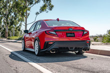Remark 2022+ Subaru WRX VB Axle Back Exhaust w/Burnt Stainless Steel Dual Wall Tip - RO-TTVB-DM