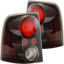 ANZO 2002-2005 Ford Explorer Taillights Black - 211081