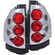 ANZO 2002-2008 Gmc Envoy Taillights Chrome - 211091