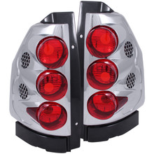 ANZO 2002-2008 Gmc Envoy Taillights Chrome - 211091