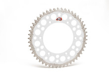Renthal 88-91/ 06-11 Suzuki RM125/ 2010/17-19 RMX 450Z Rear Twinring - Silver 520-51P Teeth - 1230-520-51GPSI