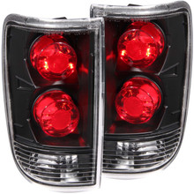 ANZO 1995-2005 Chevrolet Blazer Taillights Dark Smoke - 221173