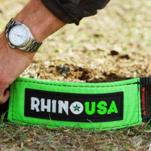 Rhino USA Recovery Tow Strap 4Inx30Ft (Black) - TOWSTRAP-430