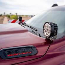 Rigid Industries 2019+ Dodge Ram 2500/3500 A-Pillar LED Light Mounts - 46719