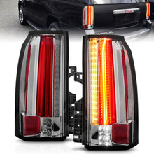 ANZO 2015-2017 GMC Yukon/Yukon XL LED Taillights Chrome - 311277