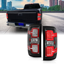 ANZO 2014-2018 Chevy Silverado 1500 LED Taillights Black - 311289