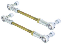 RockJock Adjustable Sway Bar End Link Kit 6 1/2in Long Rods w/ Heims and Jam Nuts pair - CE-99002RD3