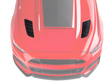 Roush 2015-2017 Ford Mustang Black Heat Extractors - 421869