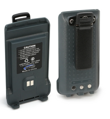 Rugged Radios GMR2 Replacement Battery with 12v Charge Port and Belt Clip Grey - BAT-GMR2
