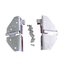 Rugged Ridge 76-95 Jeep CJ / Jeep Wrangler Stainless Steel Windshield Hinges - 11112.01