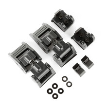 Rugged Ridge 07-18 Jeep Wrangler JK Textured Black Hood Catches - 11210.17