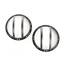 Rugged Ridge 07-18 Jeep Wrangler JK Black Elite Pivotal Headlight Euro Guard - 11230.13