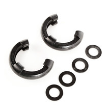 Rugged Ridge Black 3/4in D-Ring Isolator Kit - 11235.30