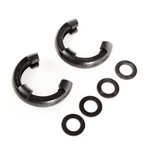 Rugged Ridge Black 3/4in D-Ring Isolator Kit - 11235.30