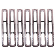 Rugged Ridge Grille Inserts Chrome 87-95 Jeep Wrangler YJ - 11306.01